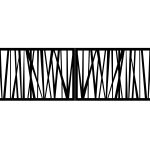 Portail battant Andrea 400×120 cm