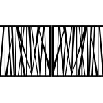 Portail battant Andrea 400×170 cm