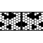 Portail battant Isabella 400×150 cm