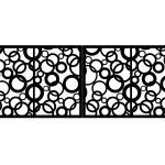 Portail battant Felicia 400×150 cm