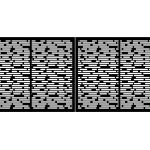 Portail battant Bella 400×170 cm