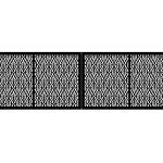 Portail battant Loretta 400×120 cm