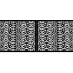Portail battant Loretta 400×150 cm