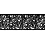 Portail battant Lisa 400×120 cm