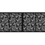 Portail battant Lisa 400×150 cm