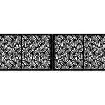 Portail battant Sienna 400×120 cm