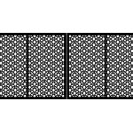 Portail battant Giulia 400×170 cm