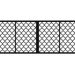 Portail battant Bianca 400×150 cm