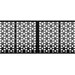 Portail battant Azzurra 400×150 cm