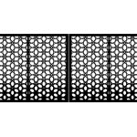 Portail battant Azzurra 400×170 cm