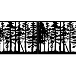 Portail battant Veronica 400×170 cm