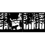 Portail battant Olivia 400×150 cm