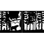 Portail battant Olivia 400×170 cm