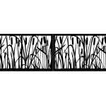 Portail battant Diana 400×120 cm