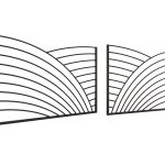 Portail battant Emma 400×135 cm
