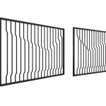 Portail battant Marina 400×135 cm