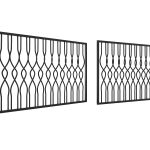 Portail battant Silvia 400×135 cm