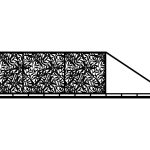 Portail coulissant Zina 600×150 cm