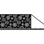Portail coulissant Valeria 600×170 cm