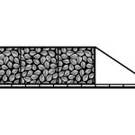 Portail coulissant Kira 600×150 cm