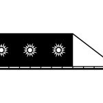 Portail coulissant Gaia 600×170 cm