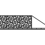 Portail coulissant Coletta 600×150 cm