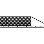 Portail coulissant Dina 400×120 cm