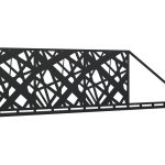 Portail coulissant Elisa 600×170 cm