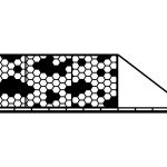 Portail coulissant Isabella 600×170 cm