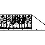 Portail coulissant Veronica 600×170 cm