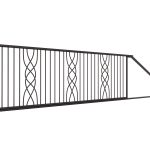 Portail coulissant Sara 615×135 cm