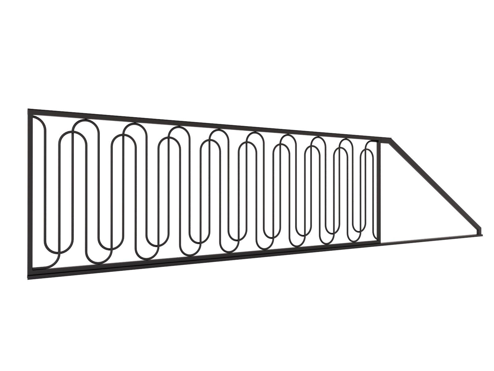 bpr000-rur04-cza Portail coulissant Aria 615×135 cm – Image 1