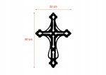 Croix murale en métal KNS005 50 cm – Image 5