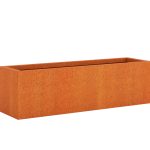 Jardinière extérieures Corten 30x105x30 cm