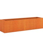 Jardinière extérieures Corten 30x120x30 cm