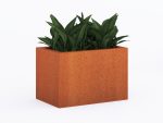 Jardinière extérieures Corten 30x45x30 cm – Image 2