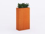 Jardinière extérieures Corten 30x60x105 cm – Image 2