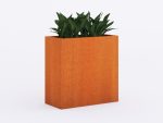 Jardinière extérieures Corten 30x60x60 cm – Image 2
