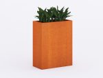 Jardinière extérieures Corten 30x60x75 cm – Image 2