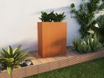Jardinière extérieures Corten 30x60x75 cm – Image 3