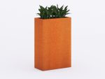 Jardinière extérieures Corten 30x60x90 cm – Image 2