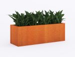 Jardinière extérieures Corten 30x90x30 cm – Image 2