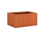 Jardinière extérieures Corten 45x60x30 cm