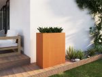 Jardinière extérieures Corten 45x90x105 cm – Image 3