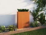 Jardinière extérieures Corten 45x90x120 cm – Image 3