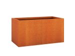 Jardinière extérieures Corten 45x90x45 cm