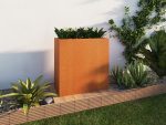 Jardinière extérieures Corten 45x90x90 cm – Image 3
