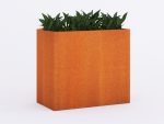 Jardinière extérieures Corten 60x120x105 cm – Image 2