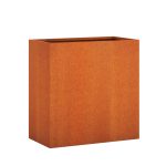 Jardinière extérieures Corten 60x120x120 cm
