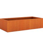 Jardinière extérieures Corten 60x120x30 cm